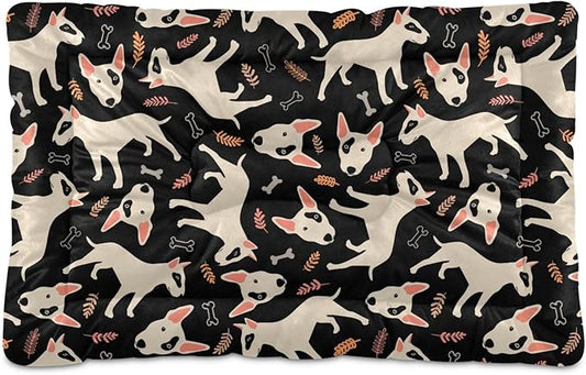 Cute Dog Pet Bed Cute Dog Bed Mat Absorbing Non Slip Pad Pet Sleeping Mat for Small, Medium, and Large Dogs Puppy Cat 24 in x 18 in