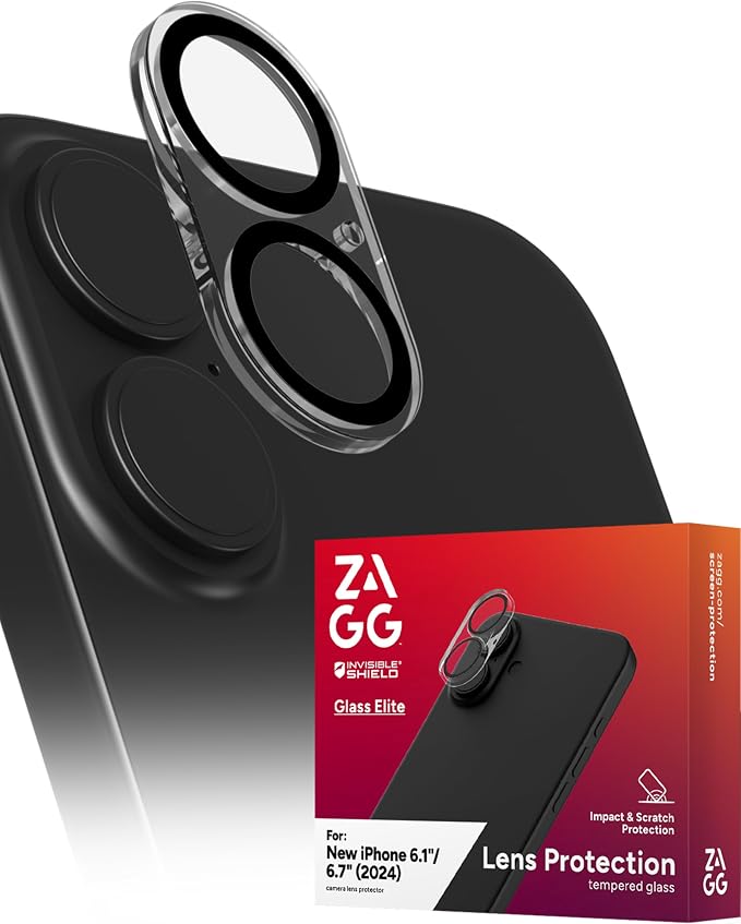 ZAGG Glass Elite Anti-Glare Camera Lens Protector