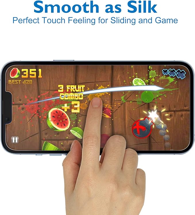 Mothca 2 Pack Matte Glass Screen Protector