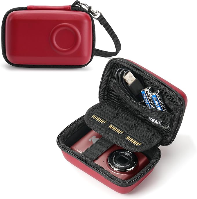SQERO Digital Camera Case for KODAK PIXPRO FZ45 FZ55 & CAMKORY 1080P