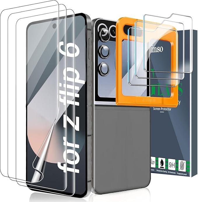 Ferilinso Screen Protector for Samsung Galaxy Z Flip 6 / Z Flip 7 FE