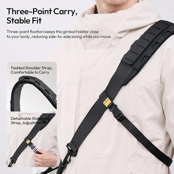 ULANZI CB01 Camera Sling Bag for Mirrorless DSLR Cameras & 3-Axis Gimbal