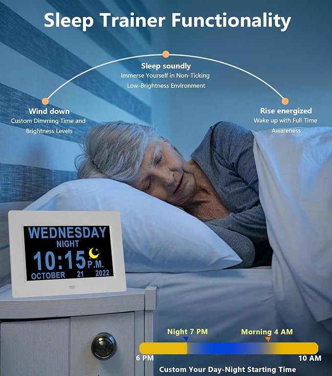 MASSII 27 Alarms Digital Talking Clock