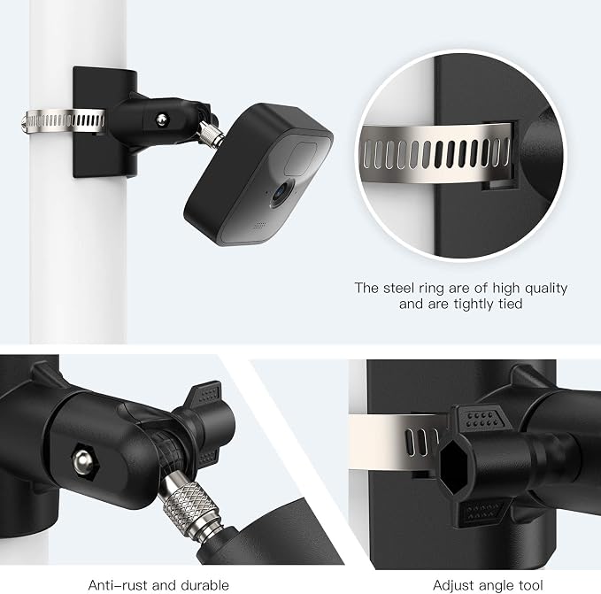 HOLACA Blink Camera Pole Mount Blink Outdoor Mount Compatible