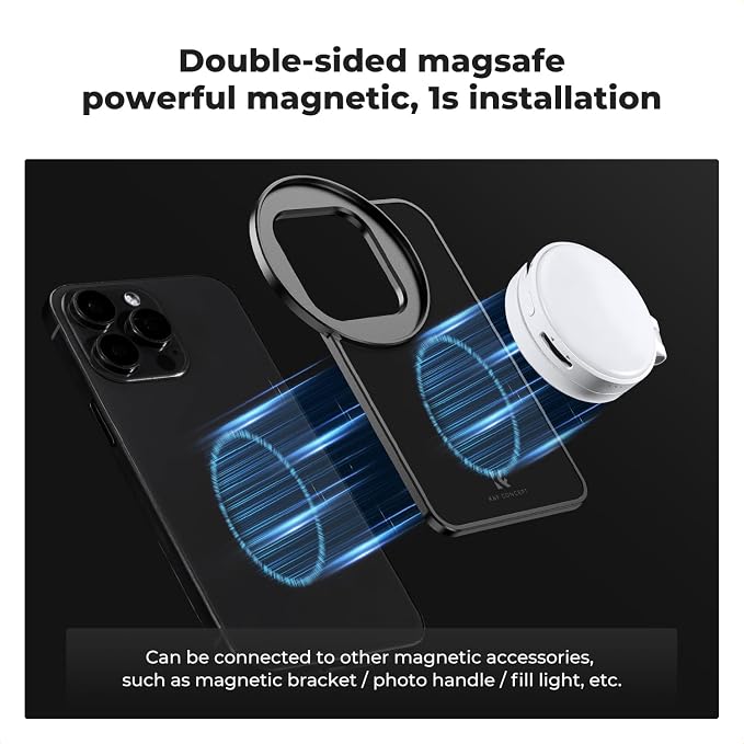 K&F CONCEPT 6.7 inch Magnetic Lens Filter Mount Adapter Compatible