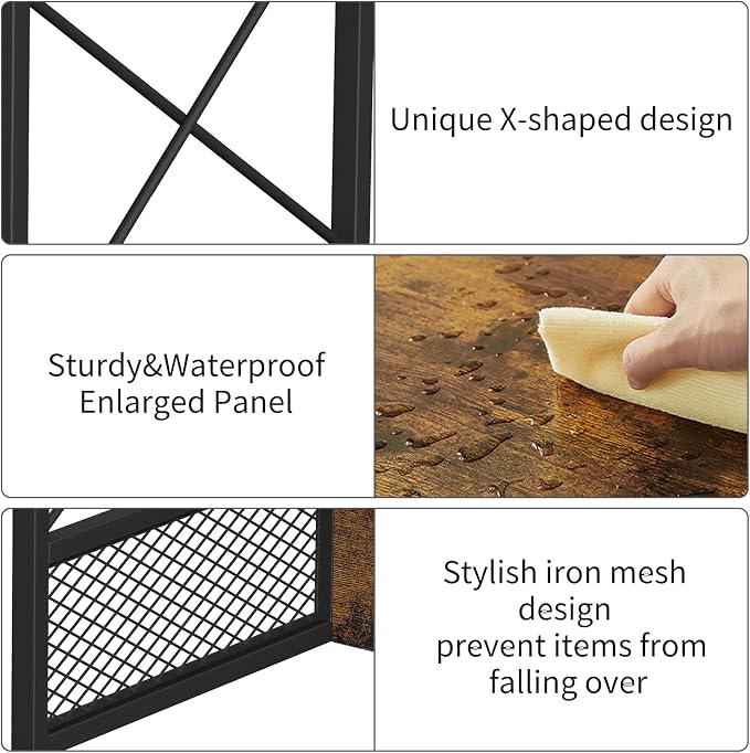 Printer Stand for Desk, Desktop Printer Stand Shelf Organzier for Home Office