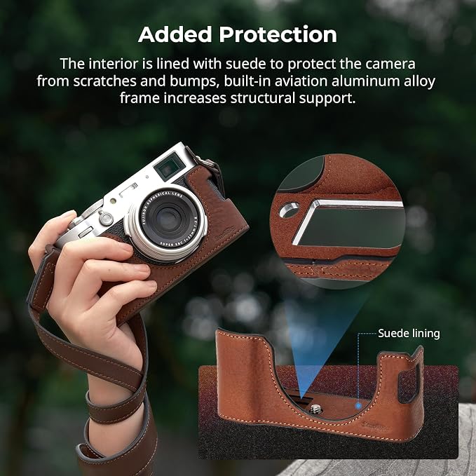 SMALLRIG X100VI Half Leather Case Kit