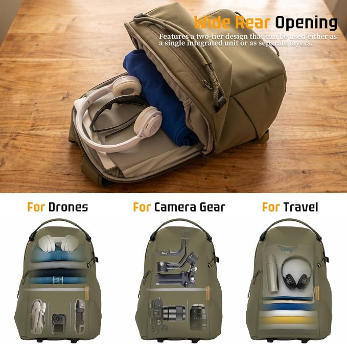 Besnfoto 22L Camera Backpack