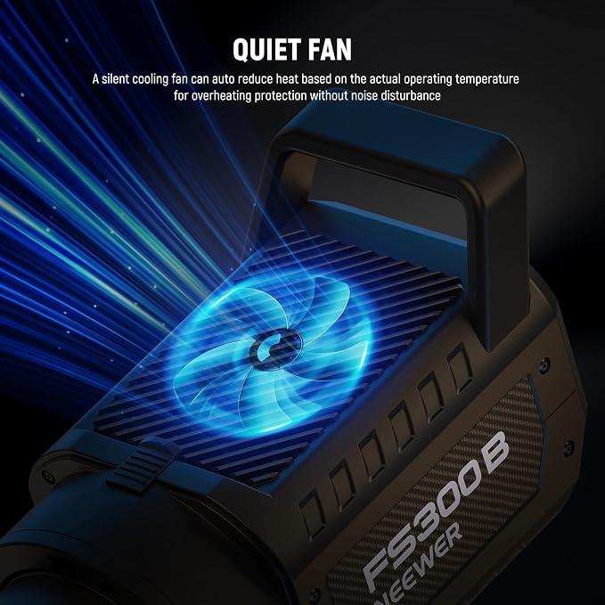 NEEWER FS300B 300W LED Studio Video Light, Bi Color COB Continuous Lighting