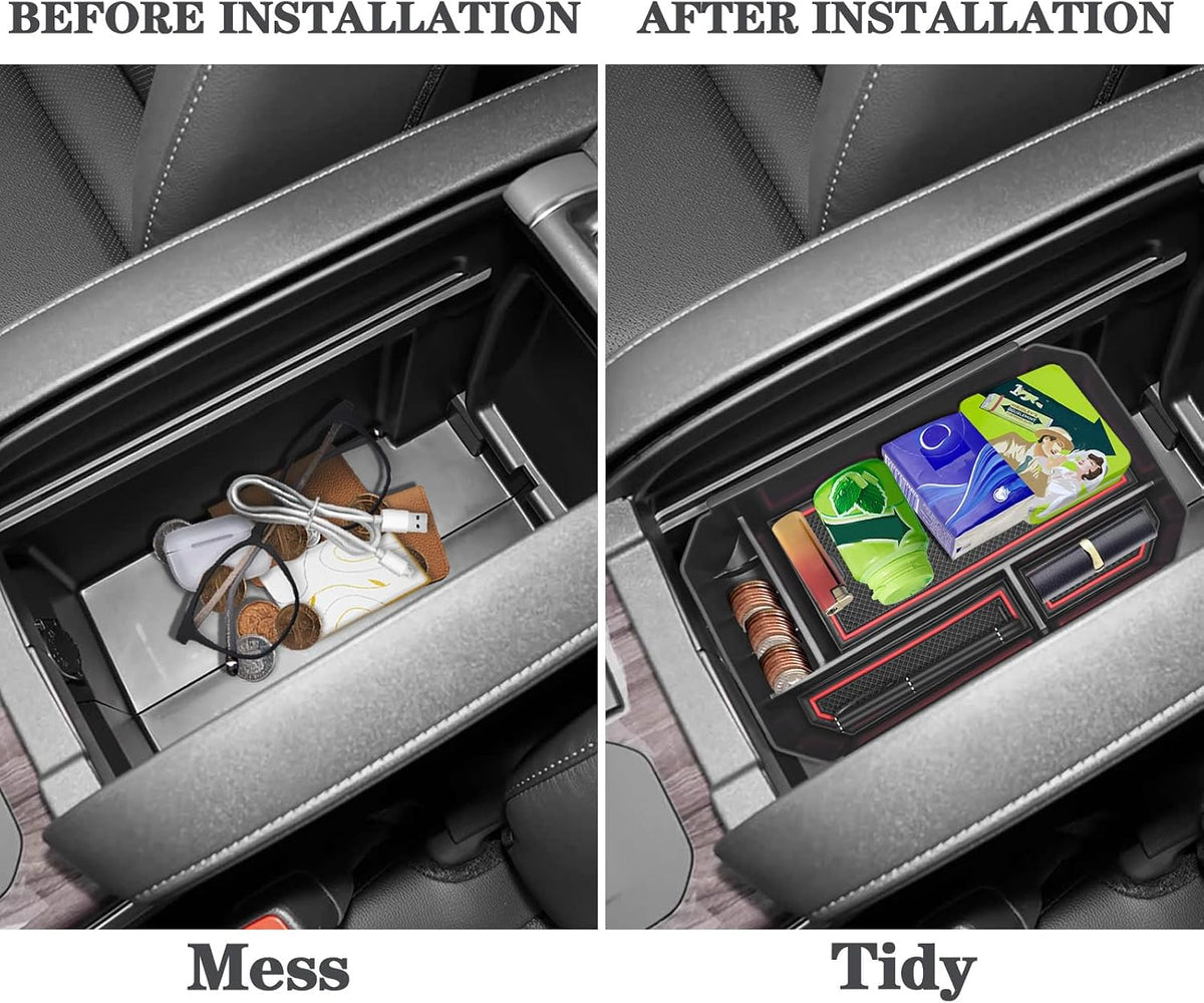 Armrest Center Console Organizer for Toyota Highlander 2020-2024