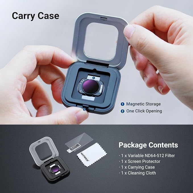 NEEWER Variable ND Filter Compatible