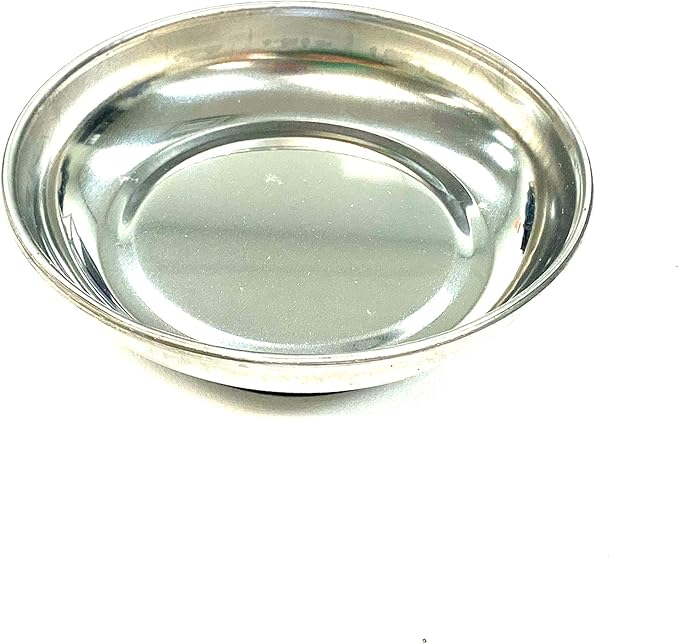 The Stop Shop Magnetic Parts and Hardware Tray 3 Inch In Diameter