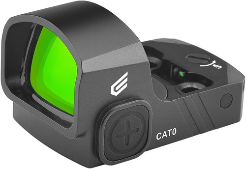 Cyelee Micro Green Dot Sight - 3MOA Reflex Sight for RMS/RMSc/407k/507k Footprint | Motion Activated