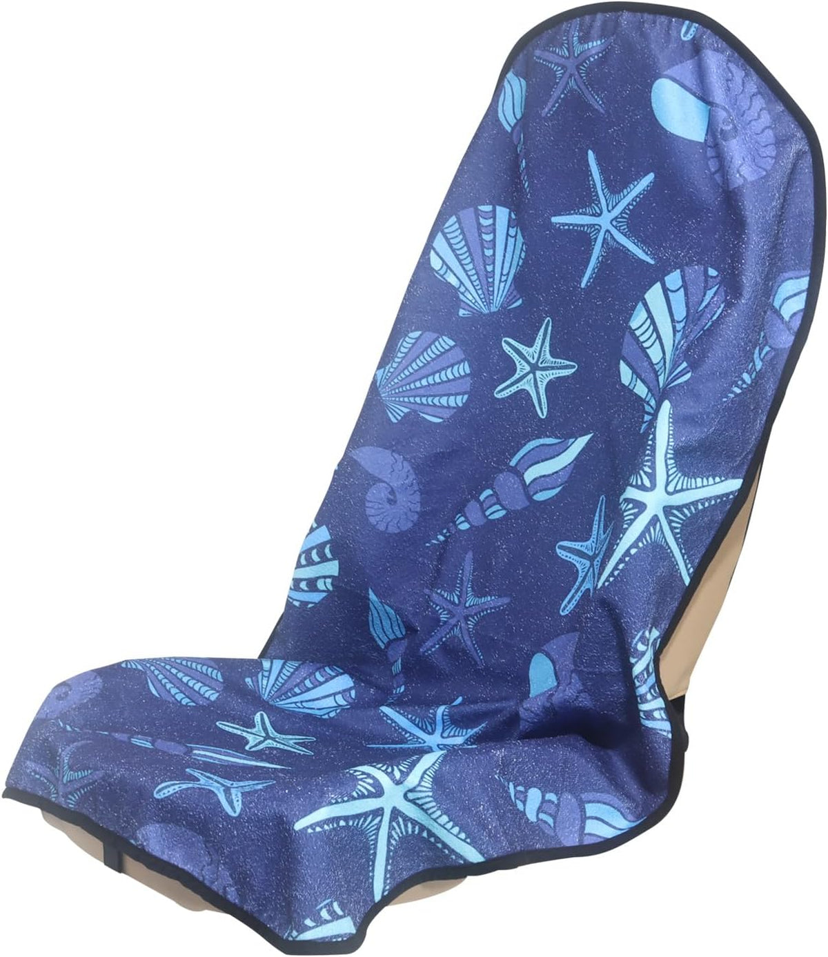 Sweat Towel Car Seat Cover Protector Front Seats for Gym Workout, Running, Swimming, Beach and Hiking, Waterproof Universal Seat Cover for Car, Truck, Van & SUV (1pcs Front Seat)