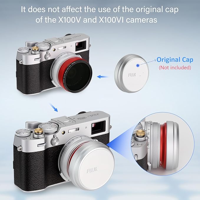Haoge LUV-X54R Metal Lens Hood
