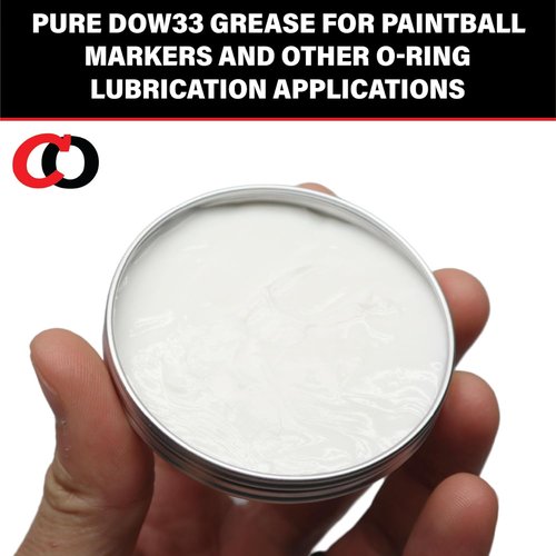 Captain O-Ring DOW 33 Paintball Lubricant - Premium Grease for Marker Maintenance | 1 oz Jar