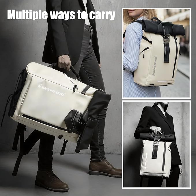 Besnfoto Camera Backpack, Waterproof Travel Camera Bag
