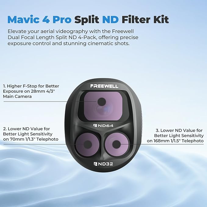 Freewell Split ND Filters 4-Pack