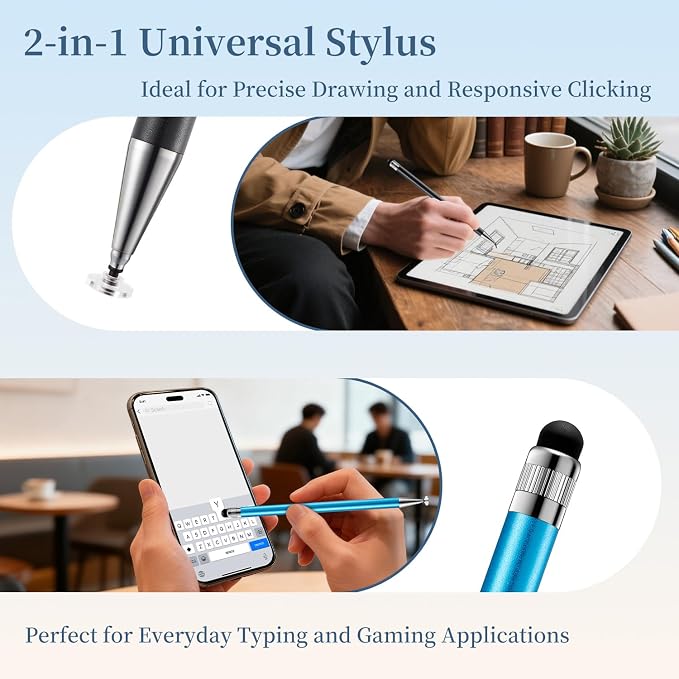 ChaoQ 2-in-1 Stylus Pen for Touchscreen