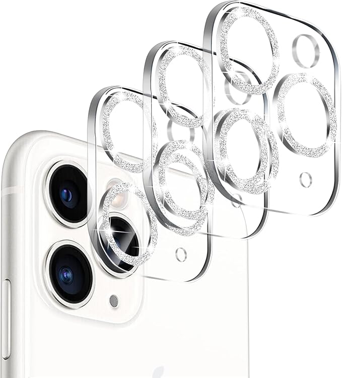 3 Pack Dengduoduo Tempered Glass Camera Lens Protector
