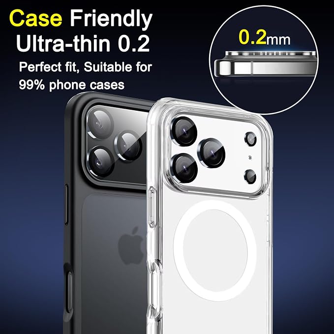 Ferilinso 6 Pack Camera Lens Protector