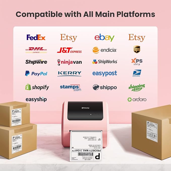 Bluetooth Shipping Label Printer