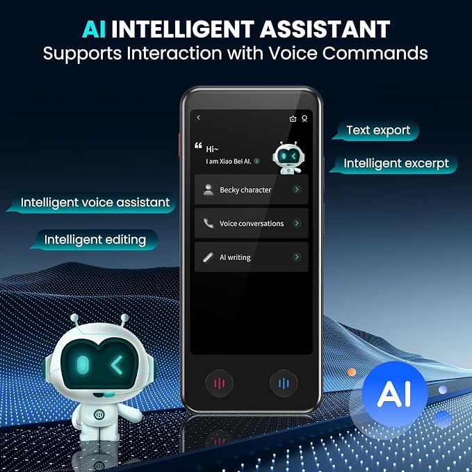 Language Translator Device, Upgraded Detachable Dual Screen AI Translator