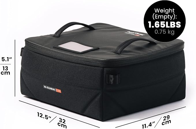 NANUK N-Cubik 13M Camera Bag Insert – Medium Water-Resistant Cube – Shockproof