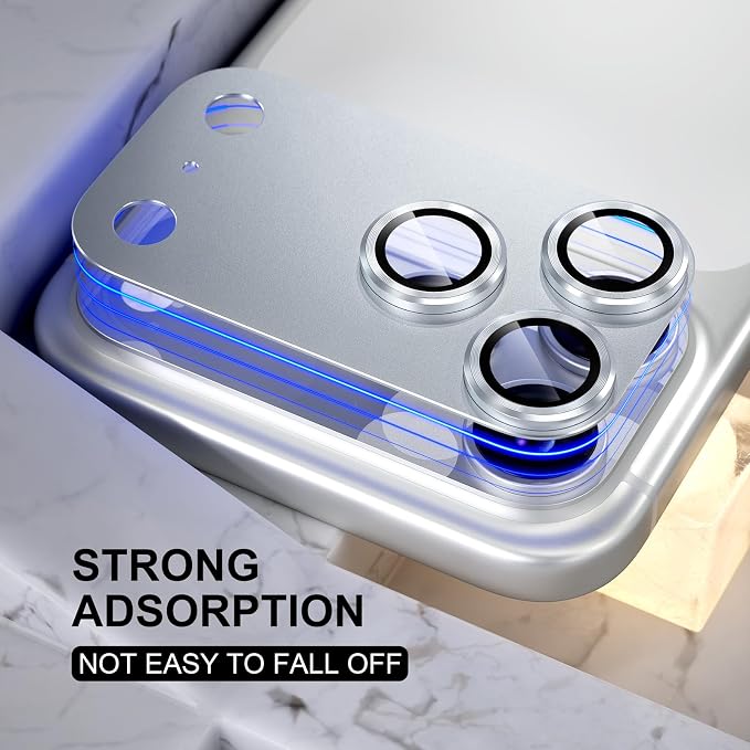 Choiche Compatible for iPhone 17 Pro Max Camera Lens Protector, Strong