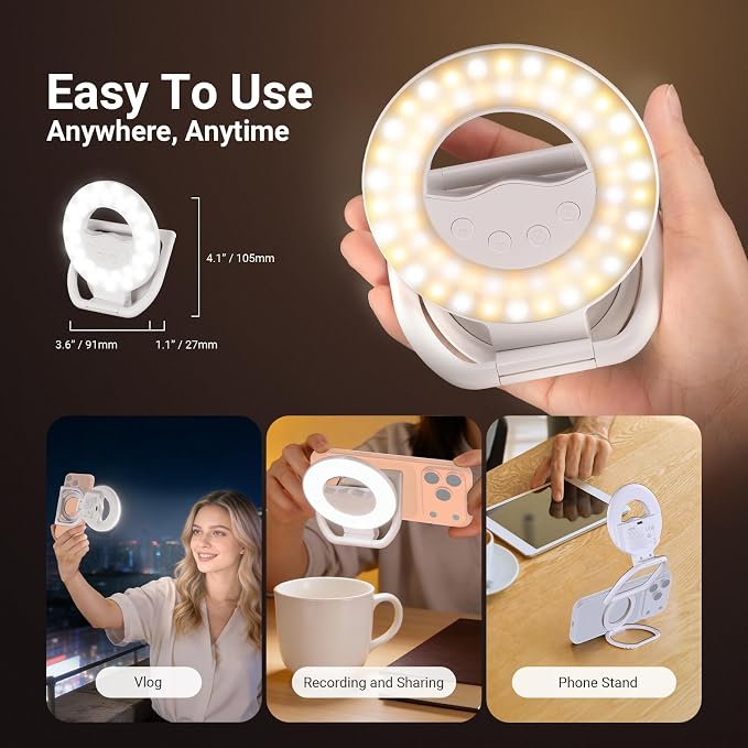 NEEWER ENTRY LEVEL VERSION N35 Magnetic Selfie Ring Light Compatible