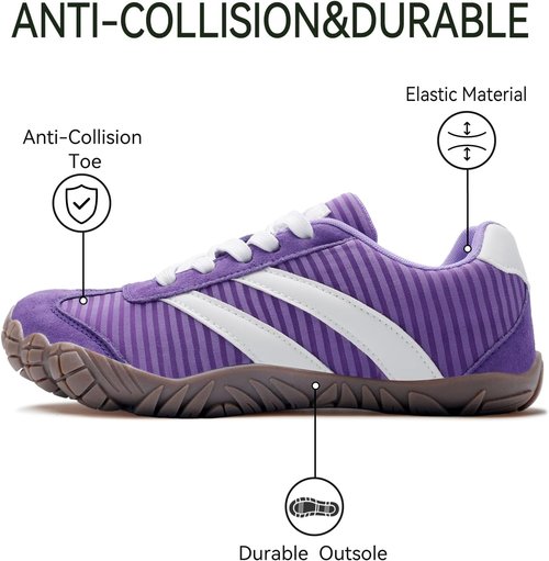 Barefoot Shoes | Women’s Casual Sneakers with Wide Toe Box - Lightweight & Breathable for Hiking & Walking