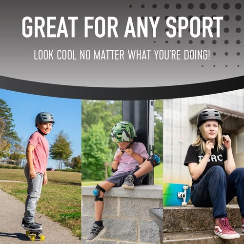 Flybar Bike Helmet - Multi-Sport Dual Certified, Adjustable Dial, Lightweight for Kids & Adults