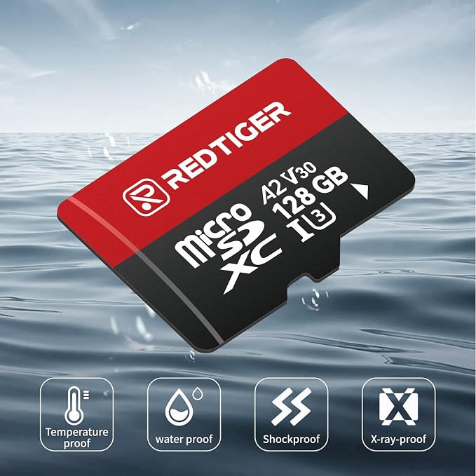 REDTIGER High Speed 128GB Micro SD Card
