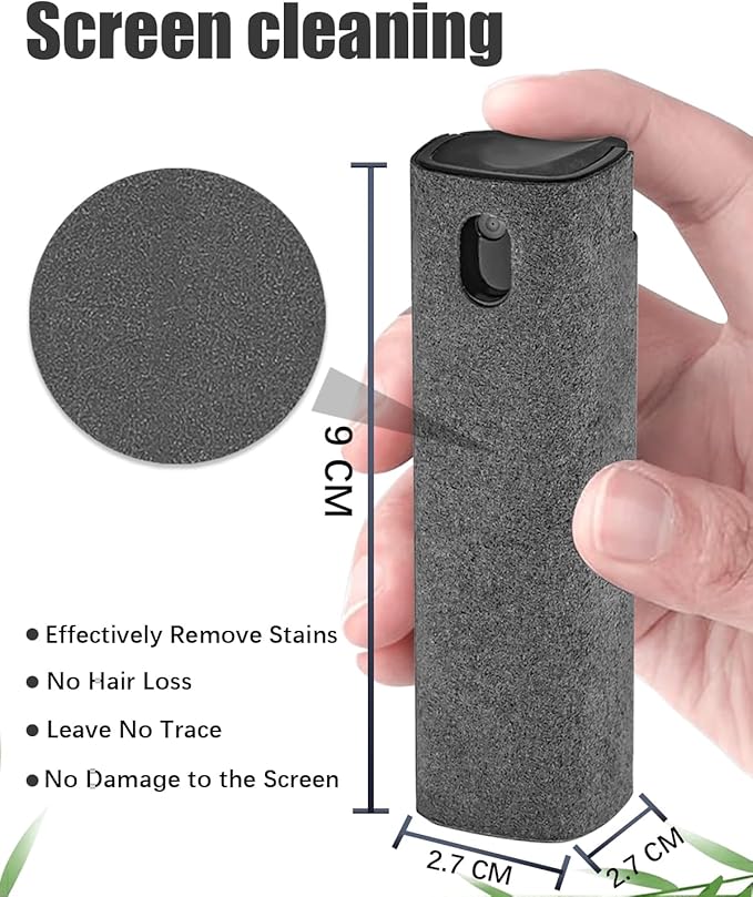 Car Screen Cleaner Spray and Wipe car Cleaning Touchscreen Mist Cleaner Touch