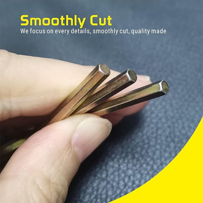 5/32" Standard Hex Dogging Key, Allen Key Sets Wrench Fit on Keychain Push Bar Panic Exit Device Keys - 5 Pack