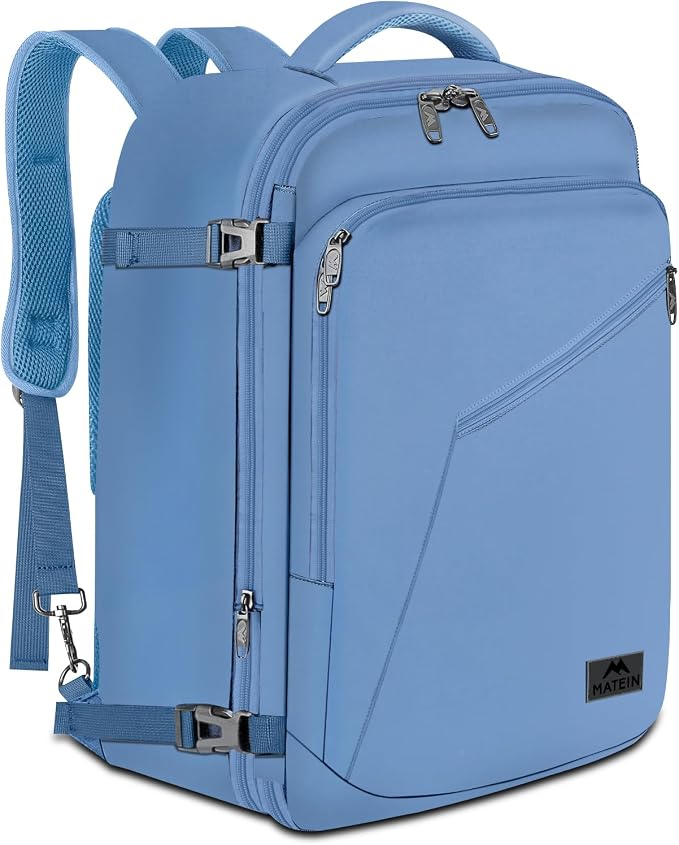 MATEIN Cute Backpack for Women, Nurses Teacher, Expandable Water Resistant