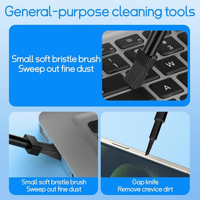Keyboard Cleaning Kit Laptop Cleaner, All-in-1 Multi-Function Electronic
