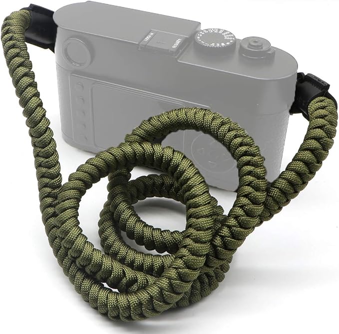 Paracord Woven Camera Neck Shoulder Strap Belt Hand Compatible