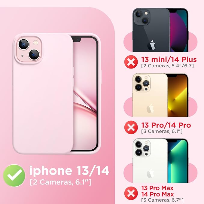 GolbinBox Magnetic for iPhone 13 Case & iPhone 14 Case, Compatible