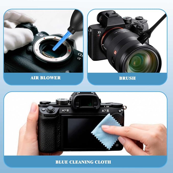 Camera Lens Cleaning kit，Camera Accessories，Camera Sensor and Lens Cleaning