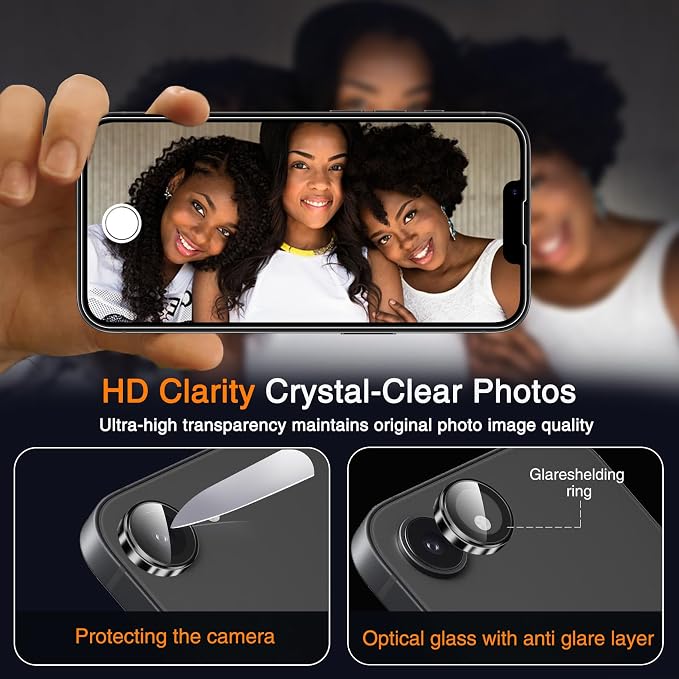 Wiaocit 3 Pack Tempered Glass Screen Protector