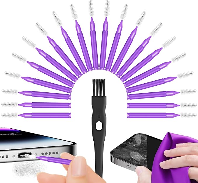 Cleaning Kit for Cell Phone and Headphone Charging Port, USB C, Cleaner Tool