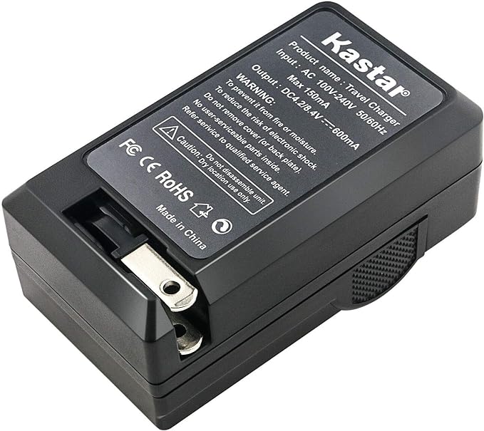 Kastar 4-Pack Battery & AC Wall Charger Replacement
