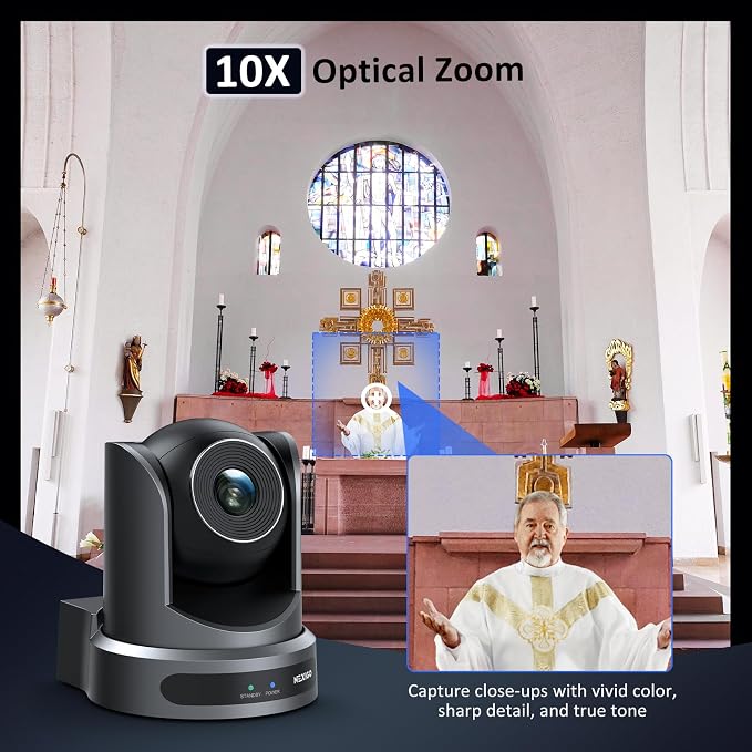 NexiGo Conference Room PTZ Camera System