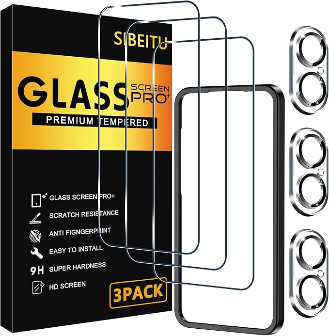 SIBEITU 3 Pack Screen Protector