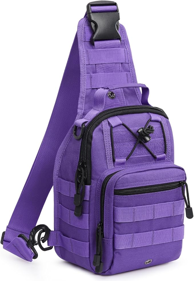 G4Free Outdoor Tactical Bag Backpack, Military Sport Bag Pack Sling Shoulder