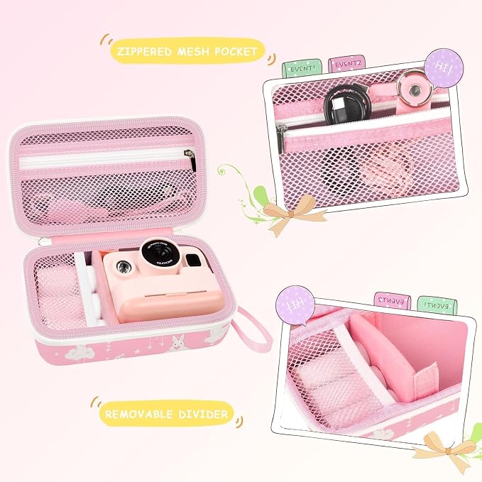 Kids Instant Print Camera Case Compatible