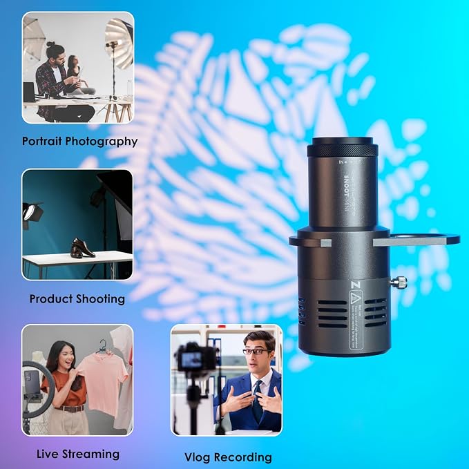 CX100 Mini Optical Snoot Gobos Accessories