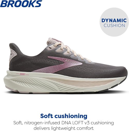 Brooks Women's Ghost 17 Running Shoes - Comfortable Neutral Fit for All-Day Performance