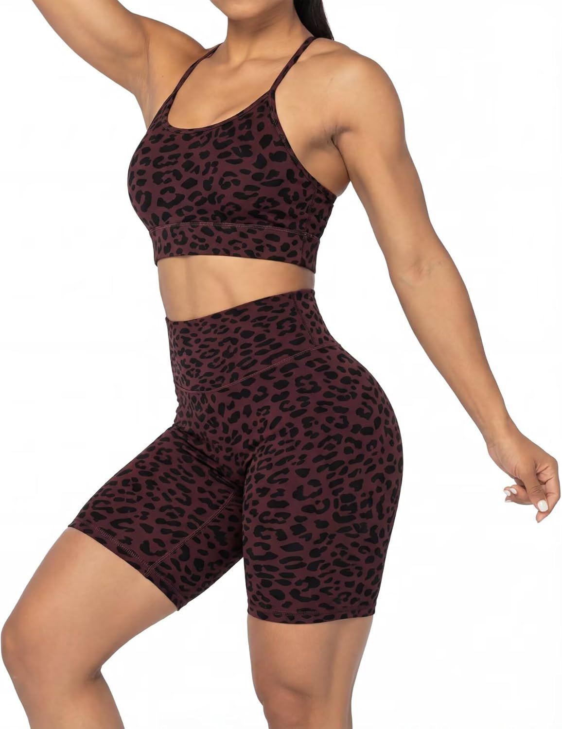 Sunzel High Waist Biker Shorts - No Front Seam, Squat Proof Yoga & Gym Shorts for Women